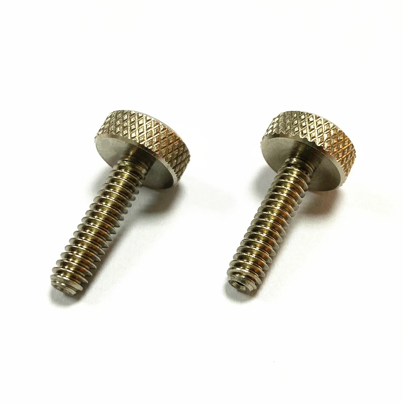 Din653 ba-pwofil knurled-tèt vis gwo pous