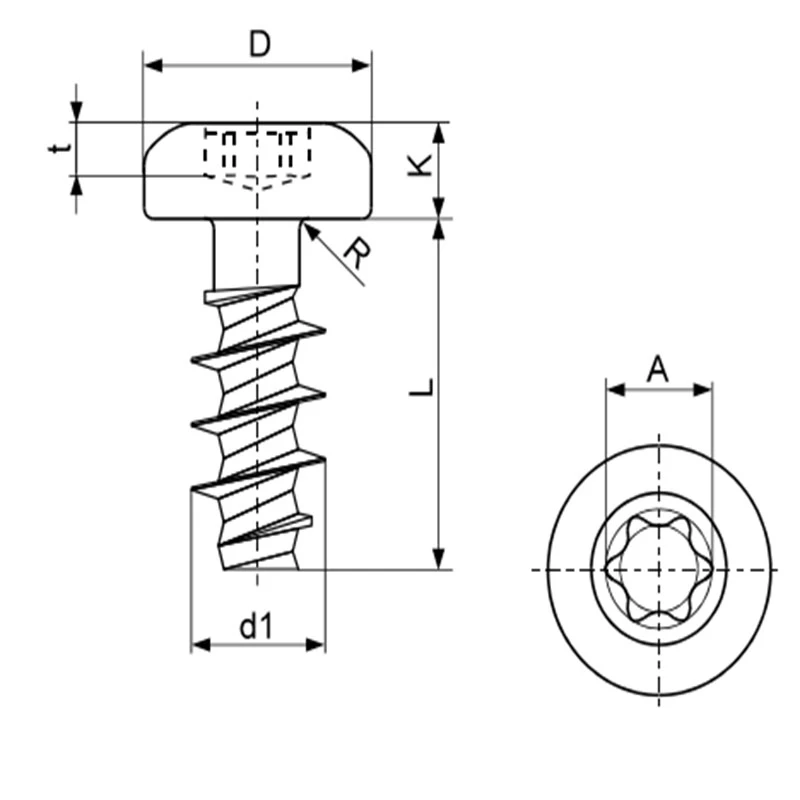 plastic tapping screw 1 plastic tapping screw 1