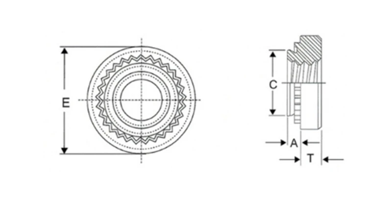 press-fit nuts 1 press-fit nuts 1
