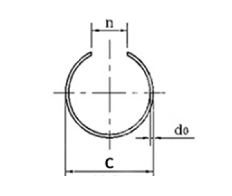 Single-Turn Spiral External Retaining Rings 1