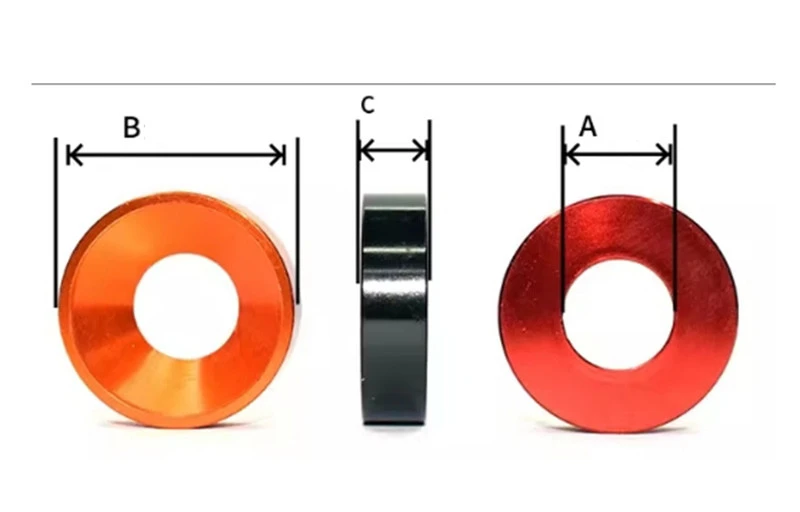 aluminum countersunk washer 1 aluminum countersunk washer 1