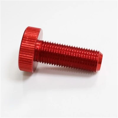 Aliminyòm anodize vis gwo pous
