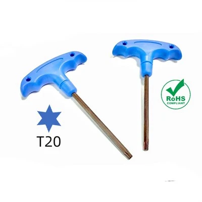 Plastik T manch Torx kle